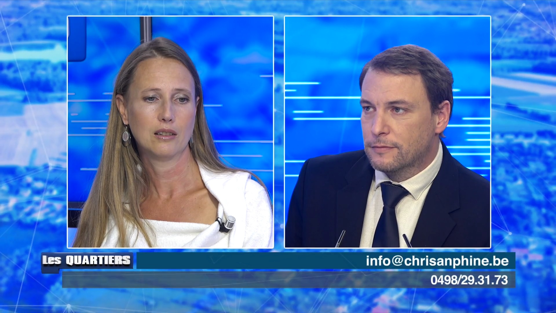 Chrisanphine passe à la télé!